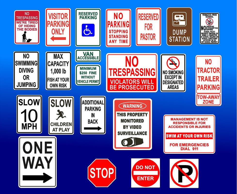 Property Traffic Signs